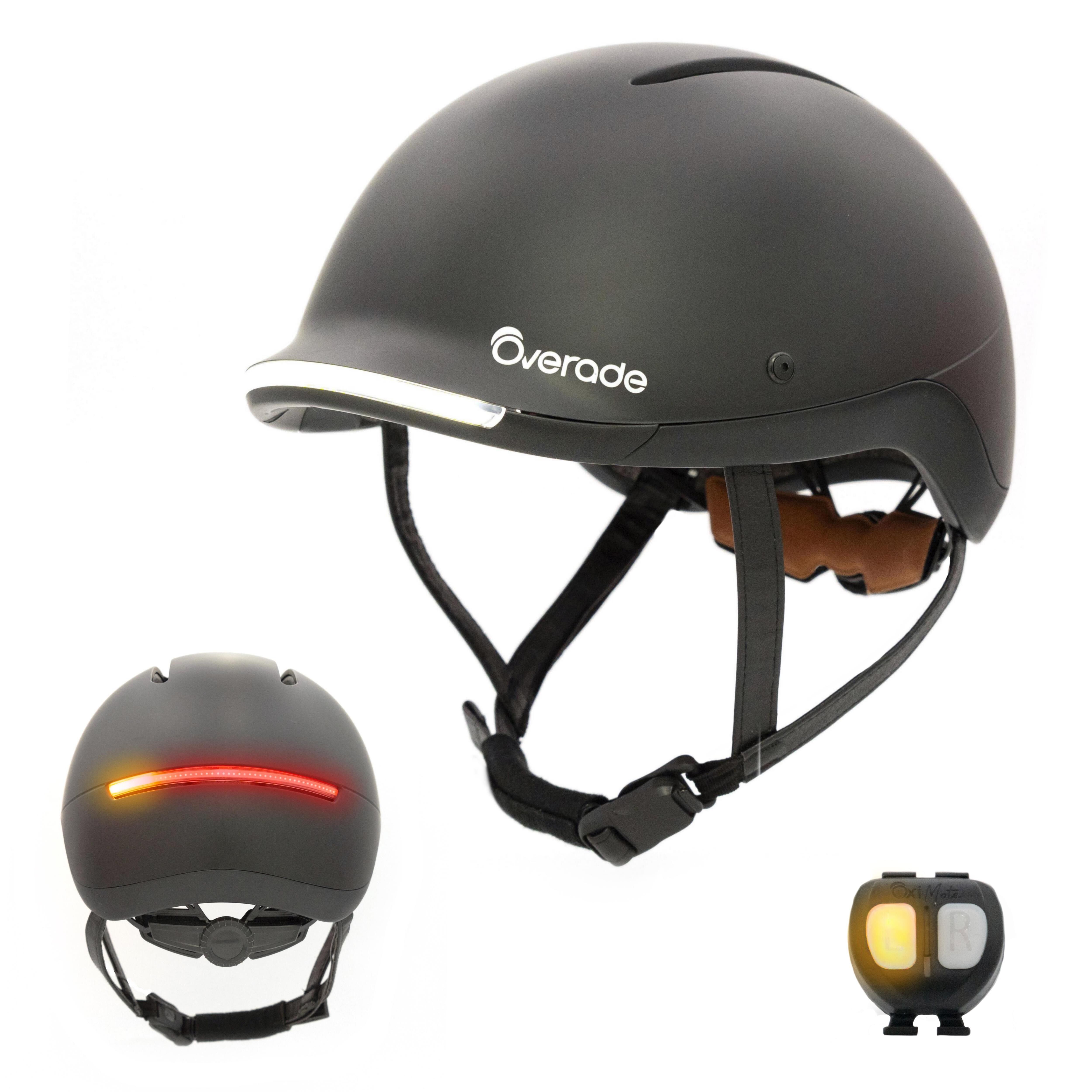 Casco LIFE con potente iluminación delantera/trasera y señales de giro