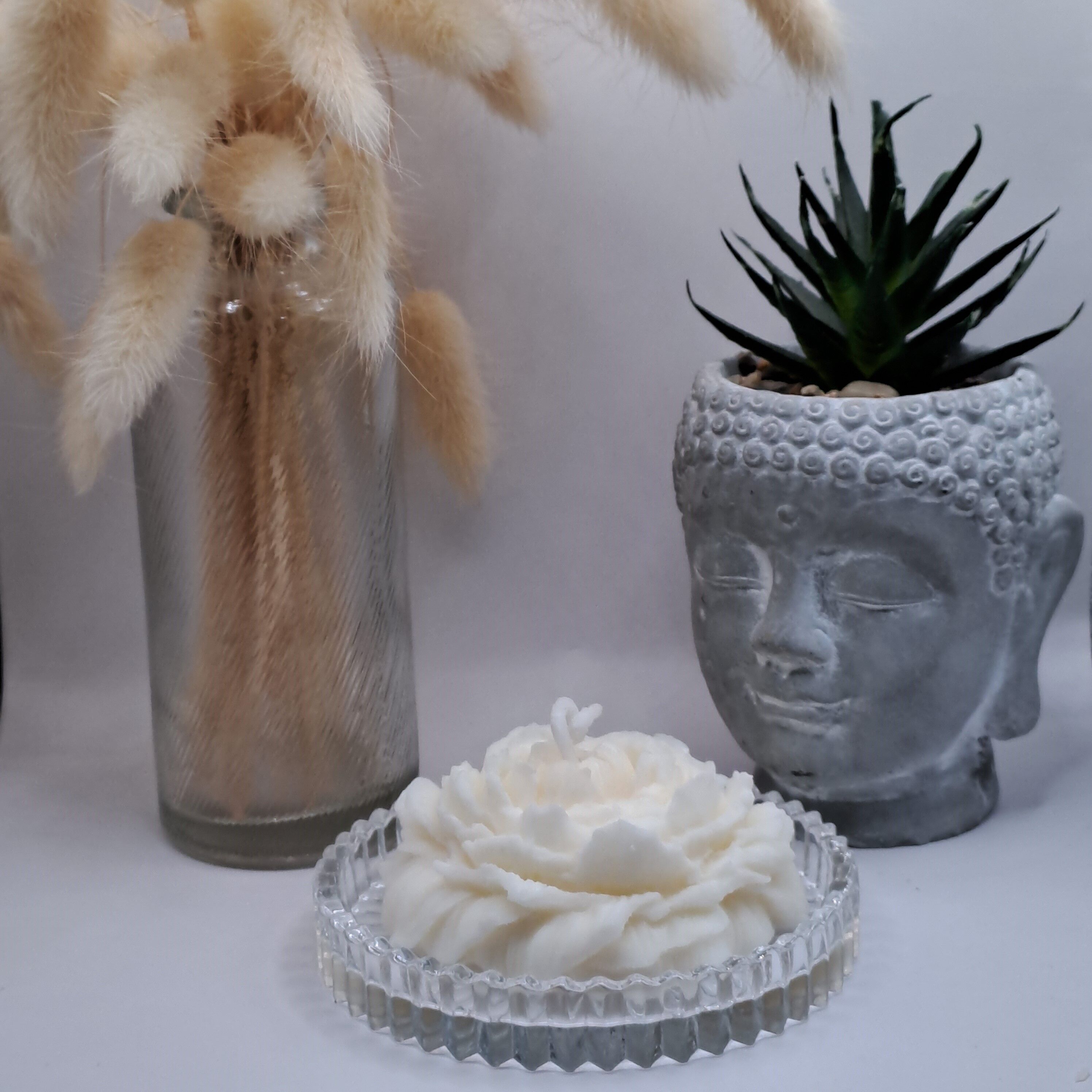 Candela modellata MELONE LOTO ROSA