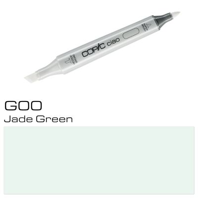 Pennarello colorato COPIC Ciao - (G-05) Verde smeraldo, per arte e artigianato, colorazione, grafica, evidenziatore, design, anime, professionisti e principianti, materiale artistico e libri da colorare