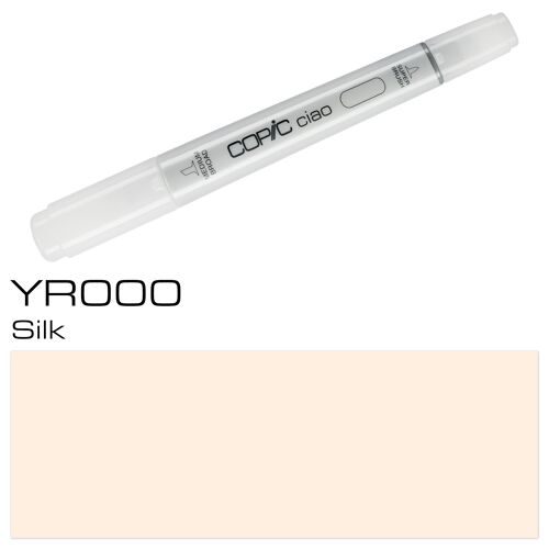 COPIC Ciao Coloured Marker Pen - (YR-000) Silk, For Art & Crafts, Colouring, Graphics, Highlighter, Design, Anime, Professional & Beginners, Art Supplies & Colouring Books