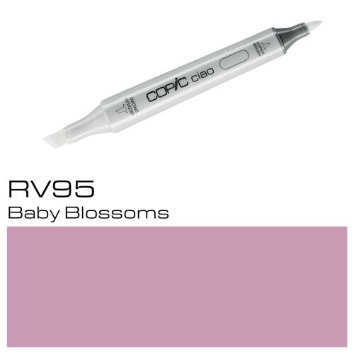COPIC Ciao Coloured Marker Pen - (BV-25) Grayish Violet, For Art & Crafts, Colouring, Graphics, Highlighter, Design, Anime, Professional & Beginners, Art Supplies & Colouring Books