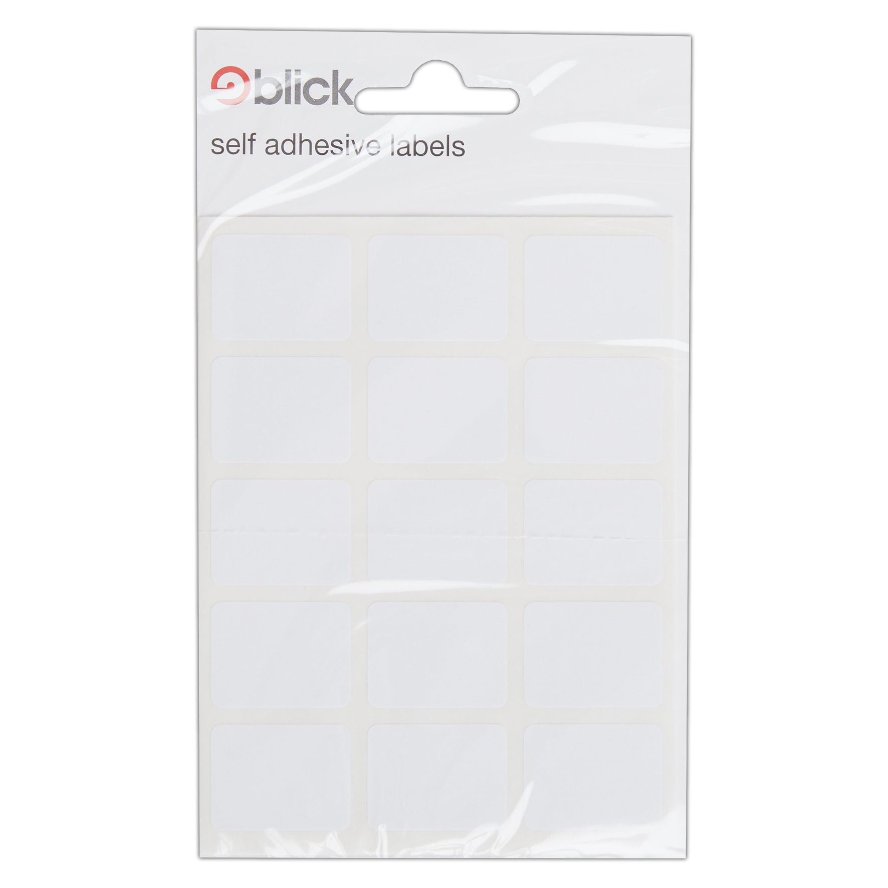 Blick Labels, White, Self Adhesive Stickers, Rectangular, 19mm x 25mm, 105 Labels, For Home, Office, Family, School, Letters, Address