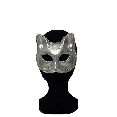 Maschera da gatto per bambini. Set di 6 pezzi con 6 colori