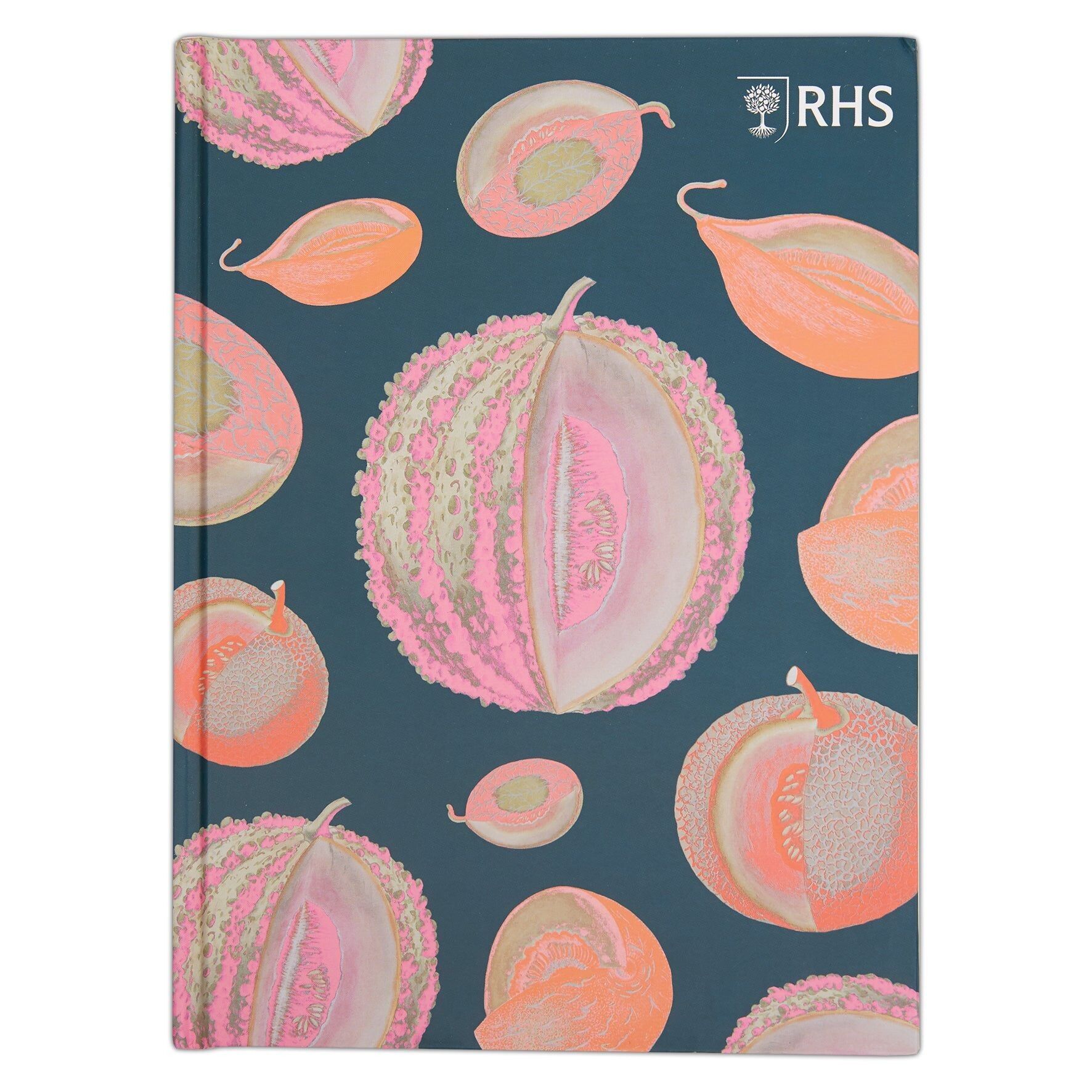 RHS The Royal Horticultural Society 160 Page Hardbound Sketchbook (90gsm), Melons, A5, Multicoloured, For Sketching, Drawing, Scrapbooking, Notes, Ideas, Painting, Acrylic, Watercolour