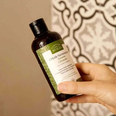 Lot de 5 + 1 offert - Huile de Douche Verveine Citronnée BIO
