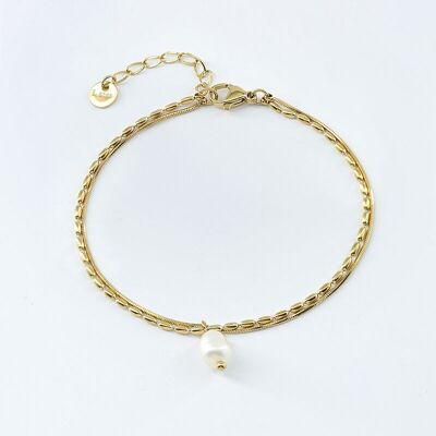 Brazalete de acero inoxidable 324AQ133
