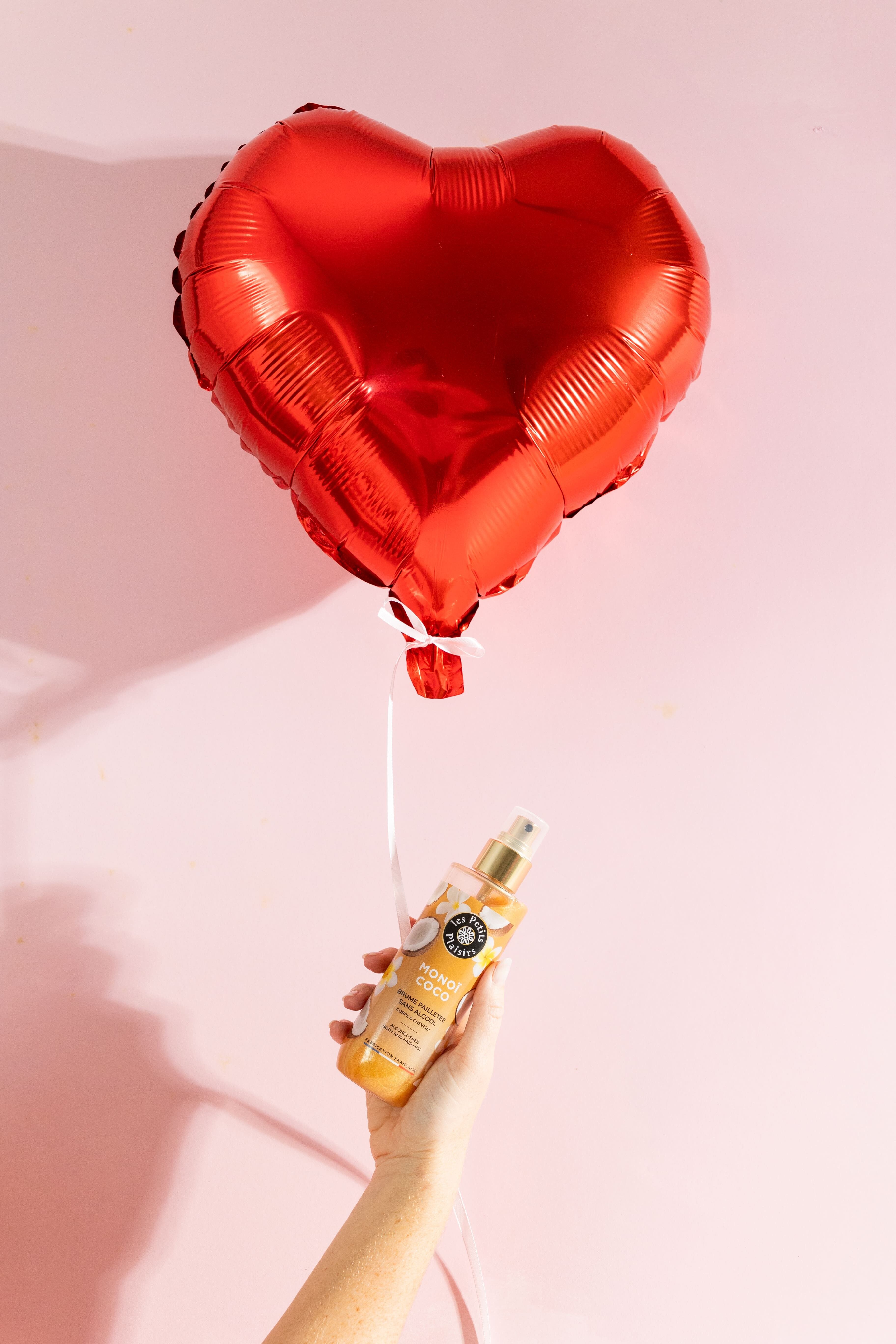 Valentinstag – Schimmernder Duftnebel – „Monoï Coco“ – Alkoholfrei (200 ml)