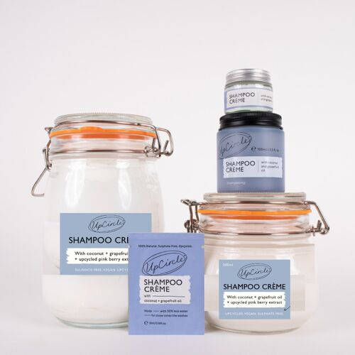 Shampoo Crème with Coconut and Grapefruit Oils - Bulk Refill