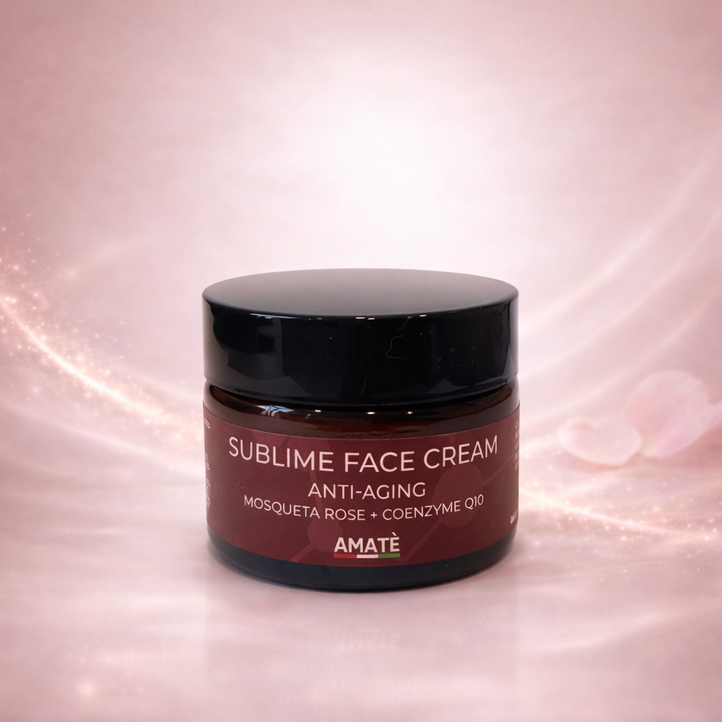 Anti-aging Face Cream with Rosehip and Coenzyme Q10