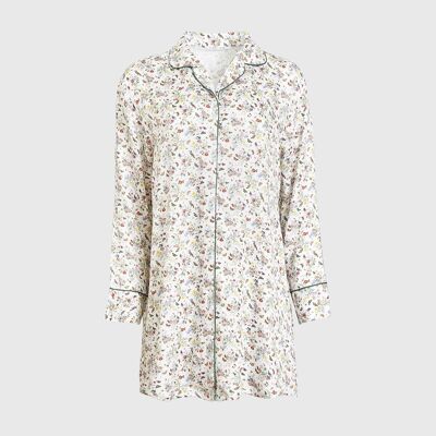 Camisón color crema Alice Garden