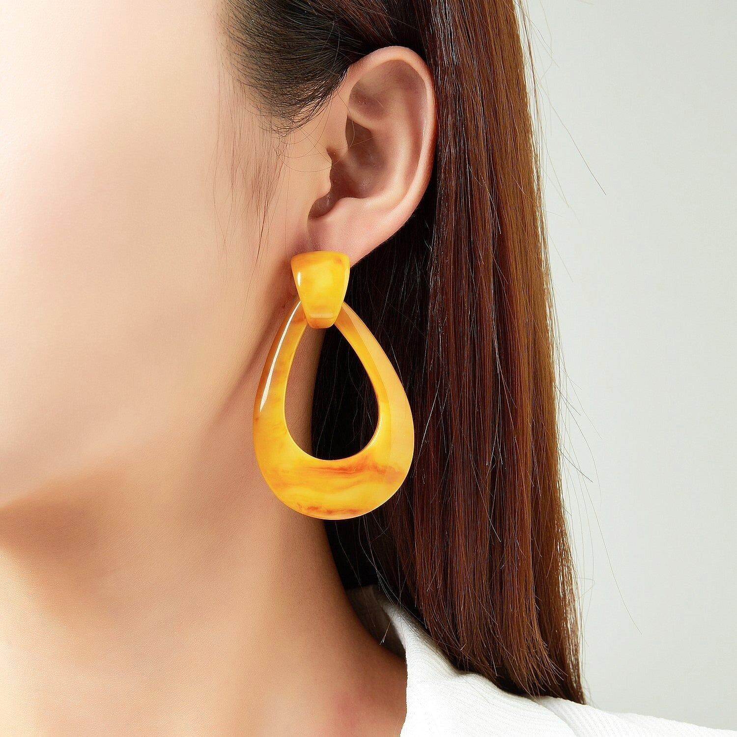 Orecchino a bottone Evelyne