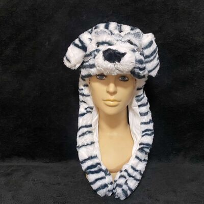 Cappello da tigre con orecchie mobili