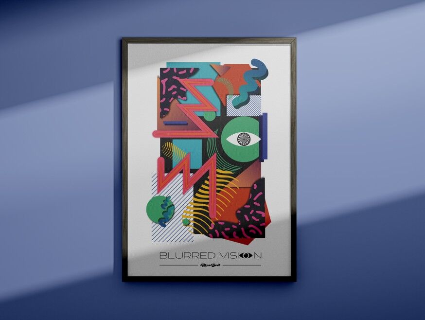 Affiche Design - BLURRED VISION