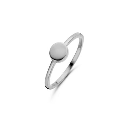 Silver ring disc 5 mm