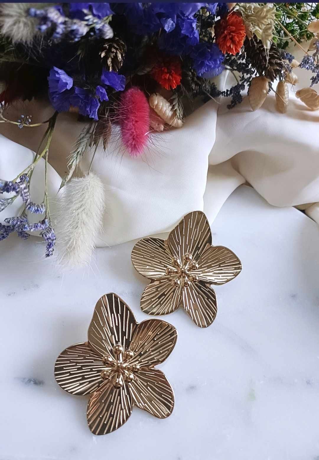 Pendientes de acero inoxidable - Aloha