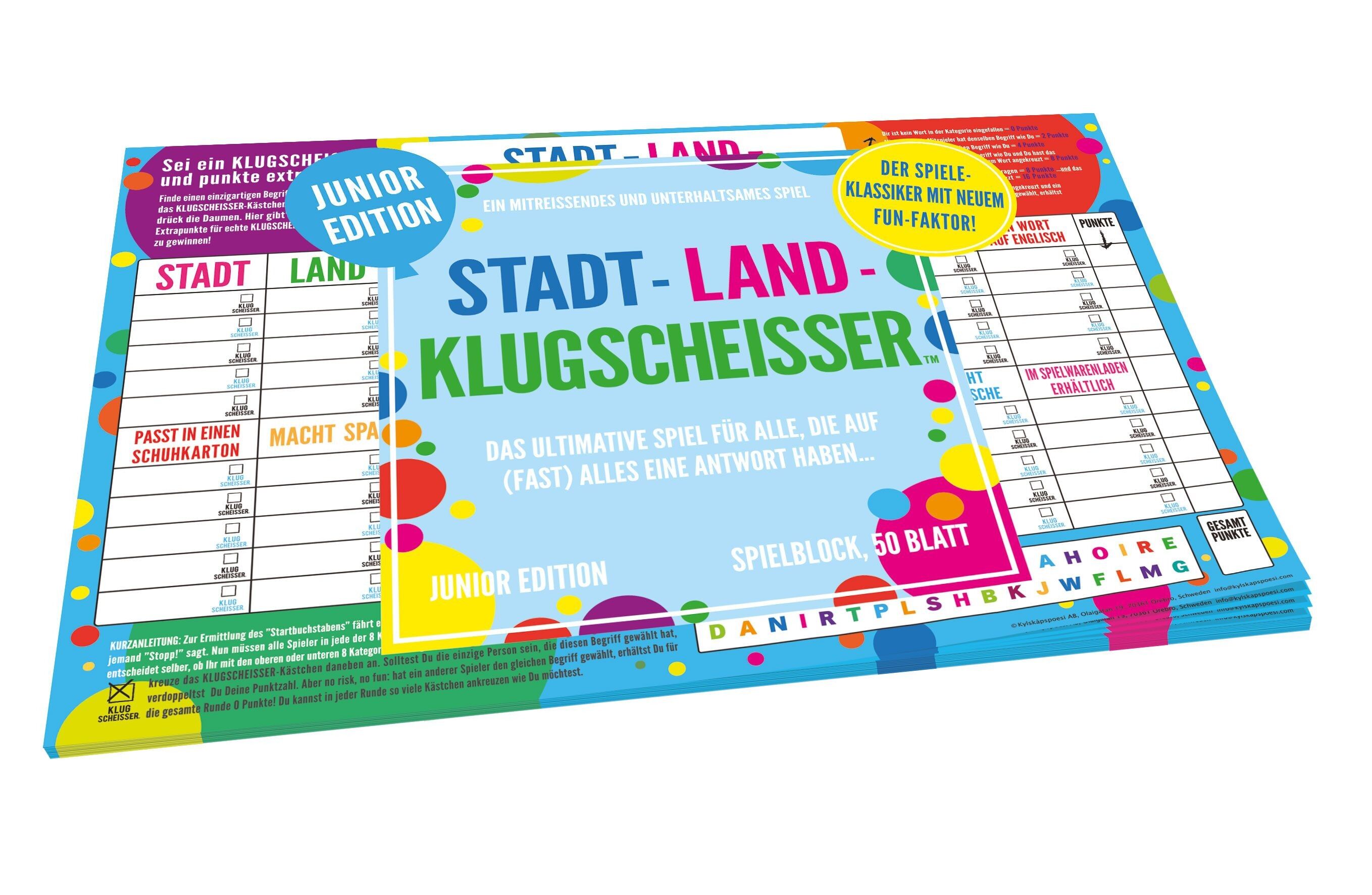 Stadt-Land-Klugscheisser - JUNIOR