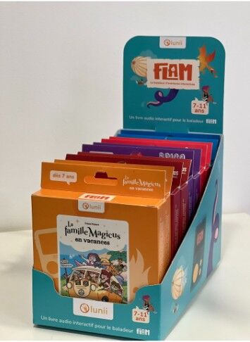 Verkaufsfertige FLAM-Albenboxen (x10)