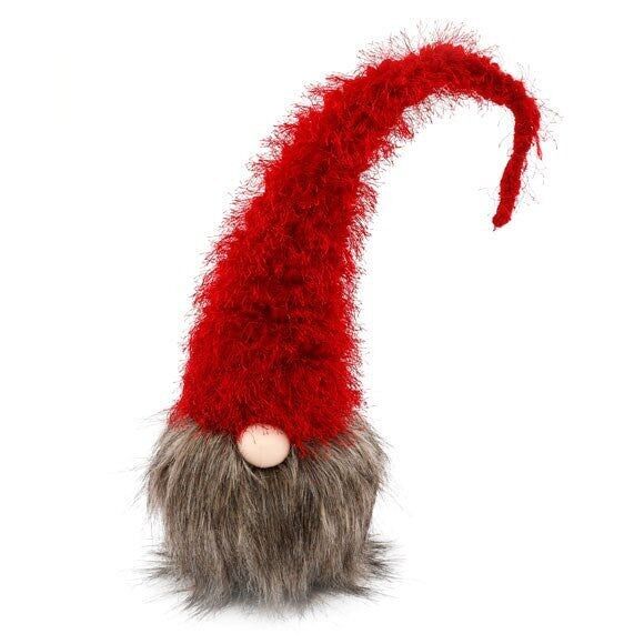 Gonk natalizio da 70 cm con cappello rosso