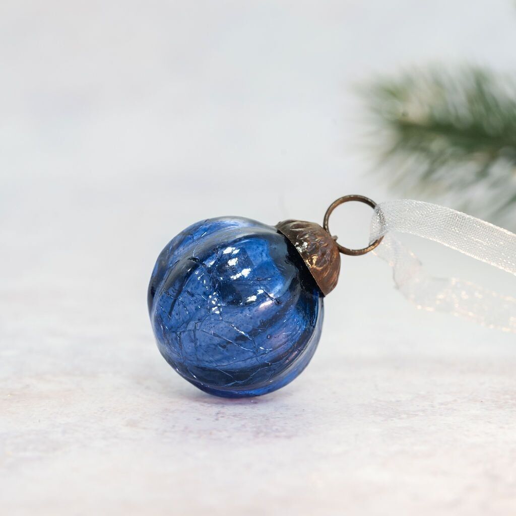 Lot de 6 petites boules de côtes craquelées Old Navy de 1"