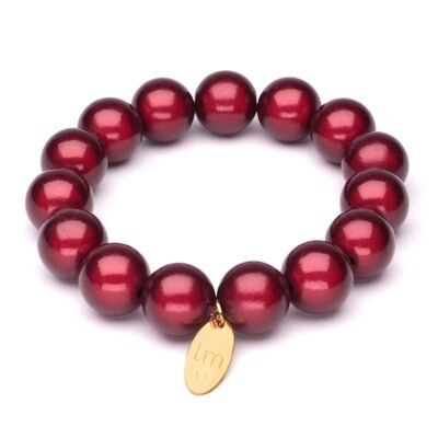 Bracciale LizzyMae Bordeaux 14mm