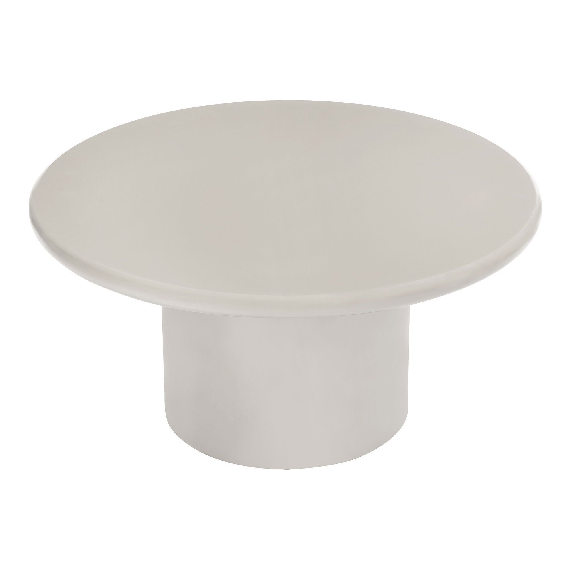 Tavolino Nagano - Tavolino, sabbia, ø80x40 cm