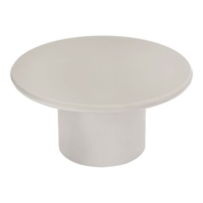 Nagano Coffee Table - Mesa de centro, arena, ø80x40 cm