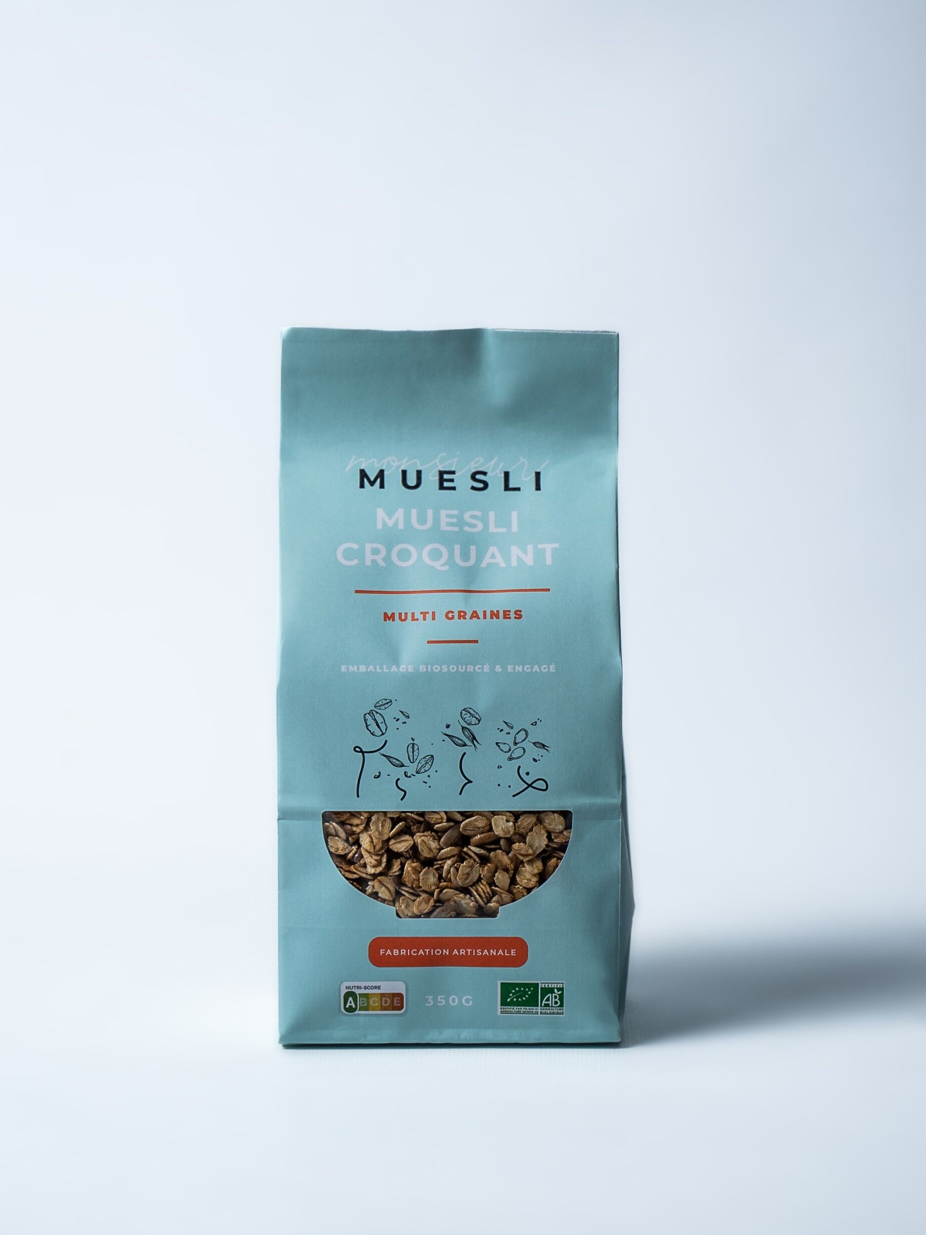 Muesli semplice e croccante - confezione da 350g