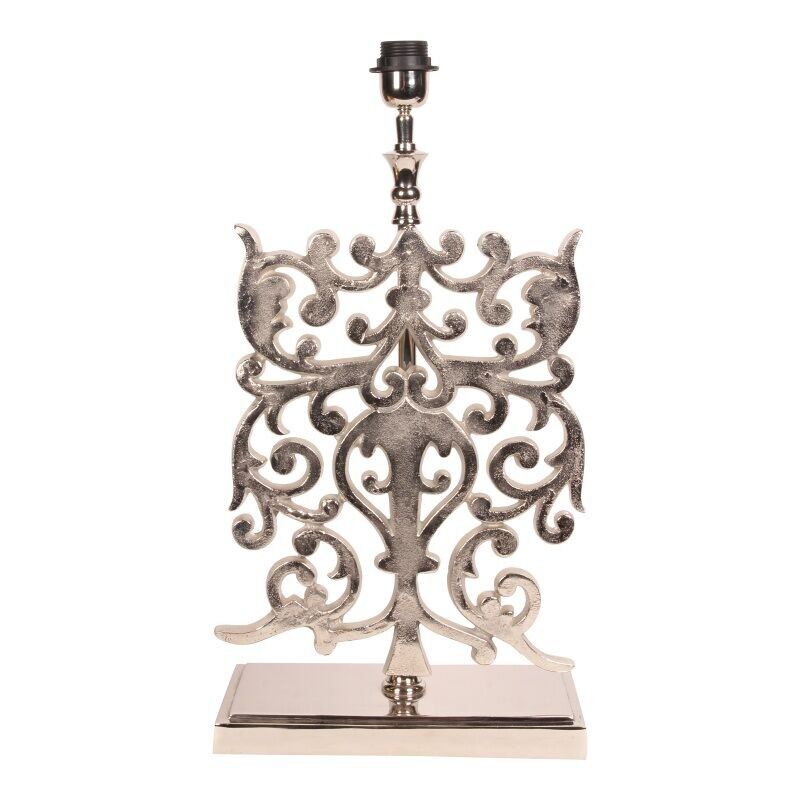 Lampenfußtisch Allu 83 cm