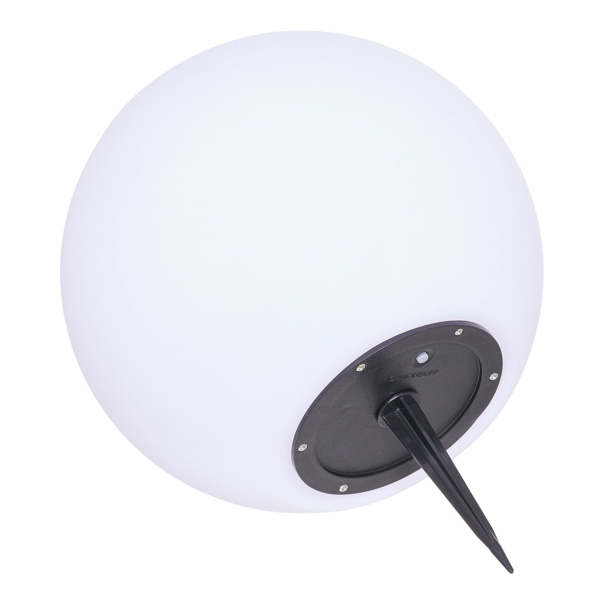 Lifton LED Lamp - Lamp, white, integrated solar panel, ø25 cm