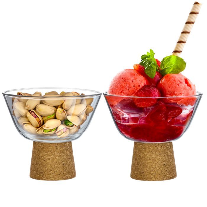 SET of 2 bowls for snacks and desserts 380ml VILAGIO 1128