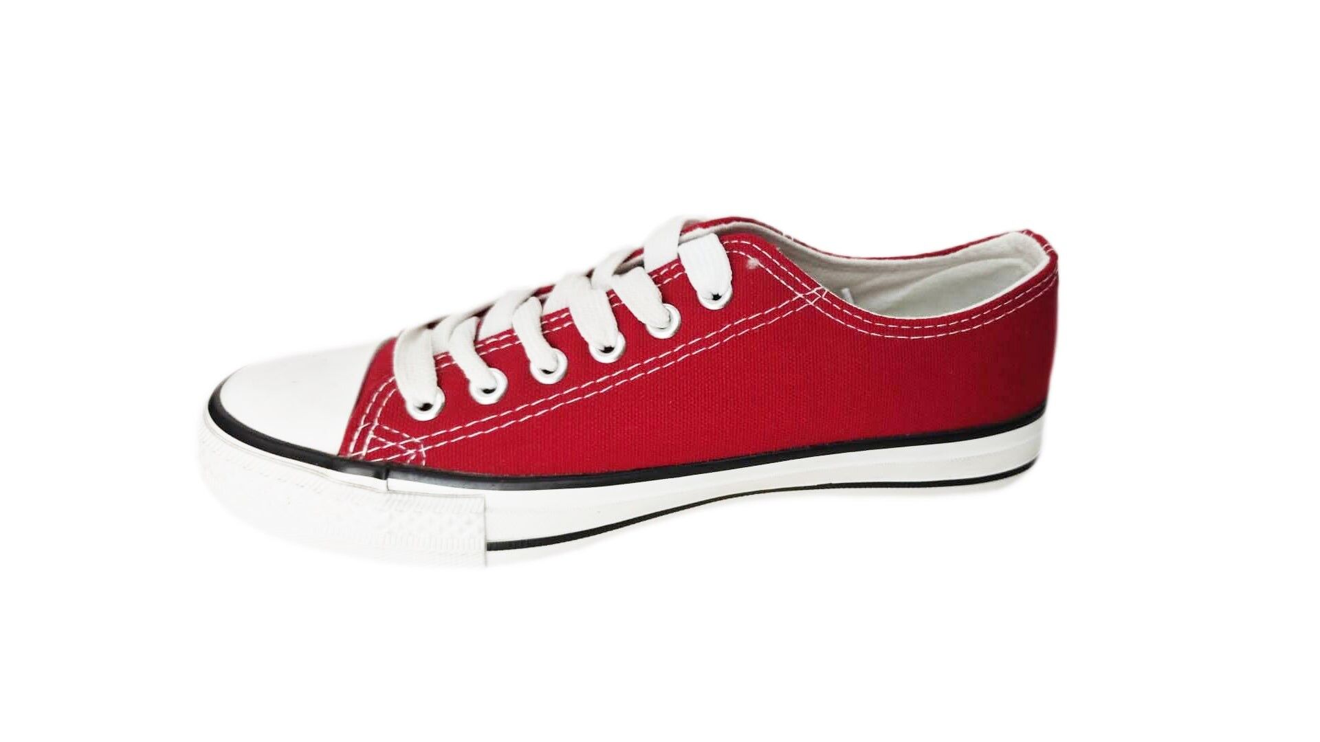 Scarpe da ginnastica in tela · Rosso (T.37 · T.39 · T.40)