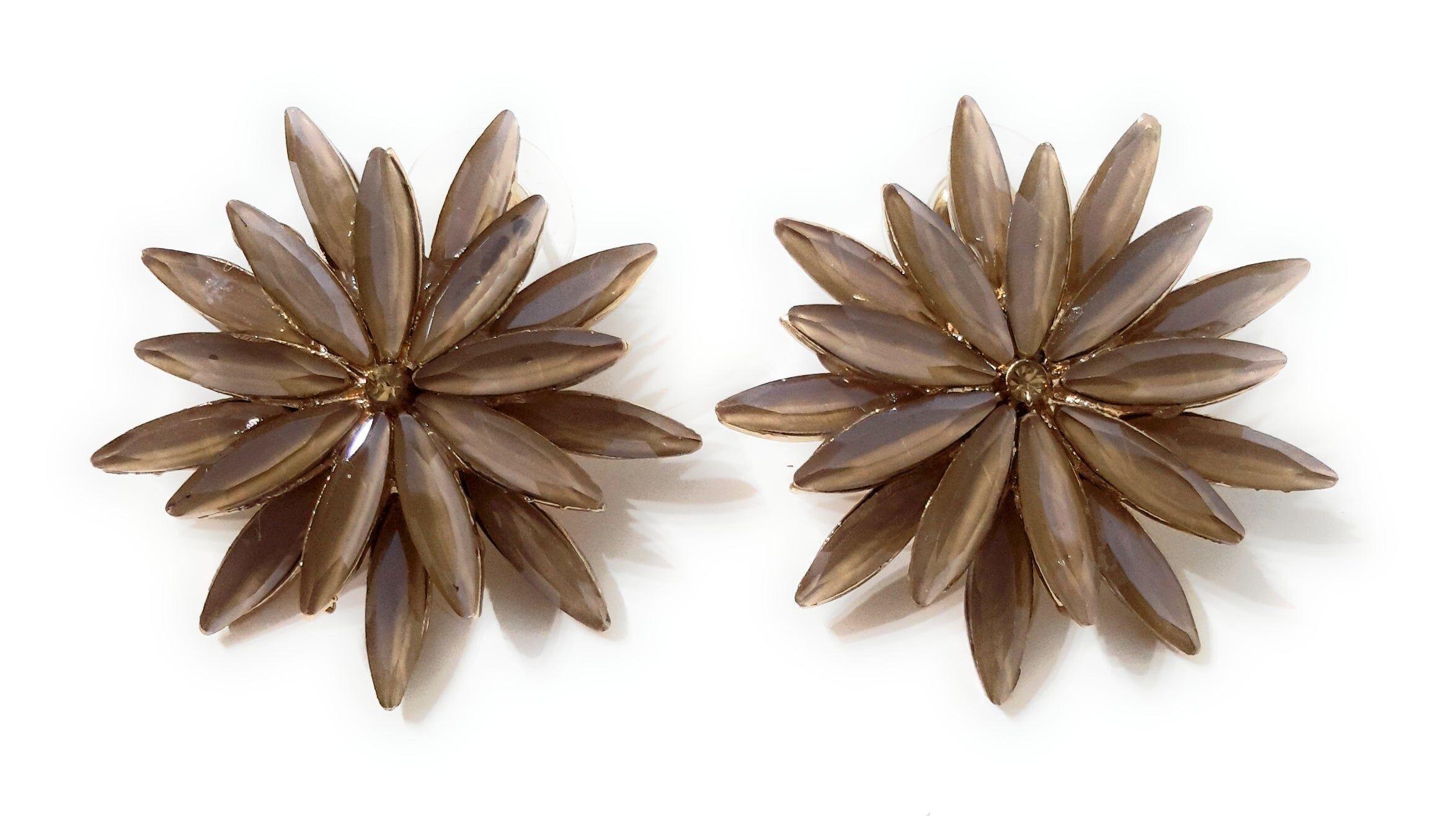 Orecchini Margherita Cristalli Beige (ultima unità!)