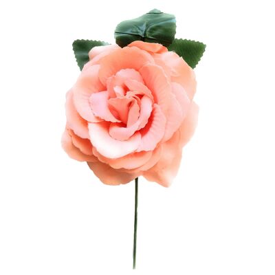 Fiore Flamenco Pelo Medio Ø13cm Salmone