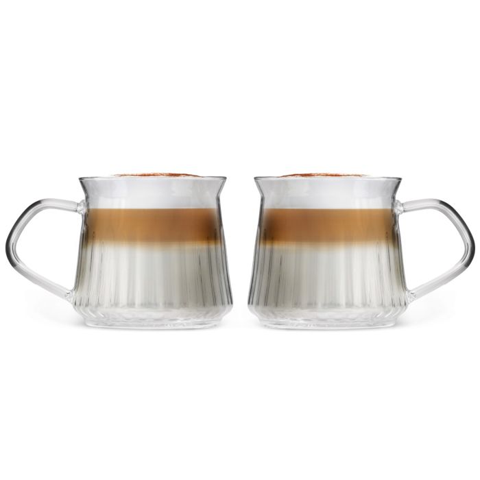 SET of 2 double wall glass 320ML MIA 1104