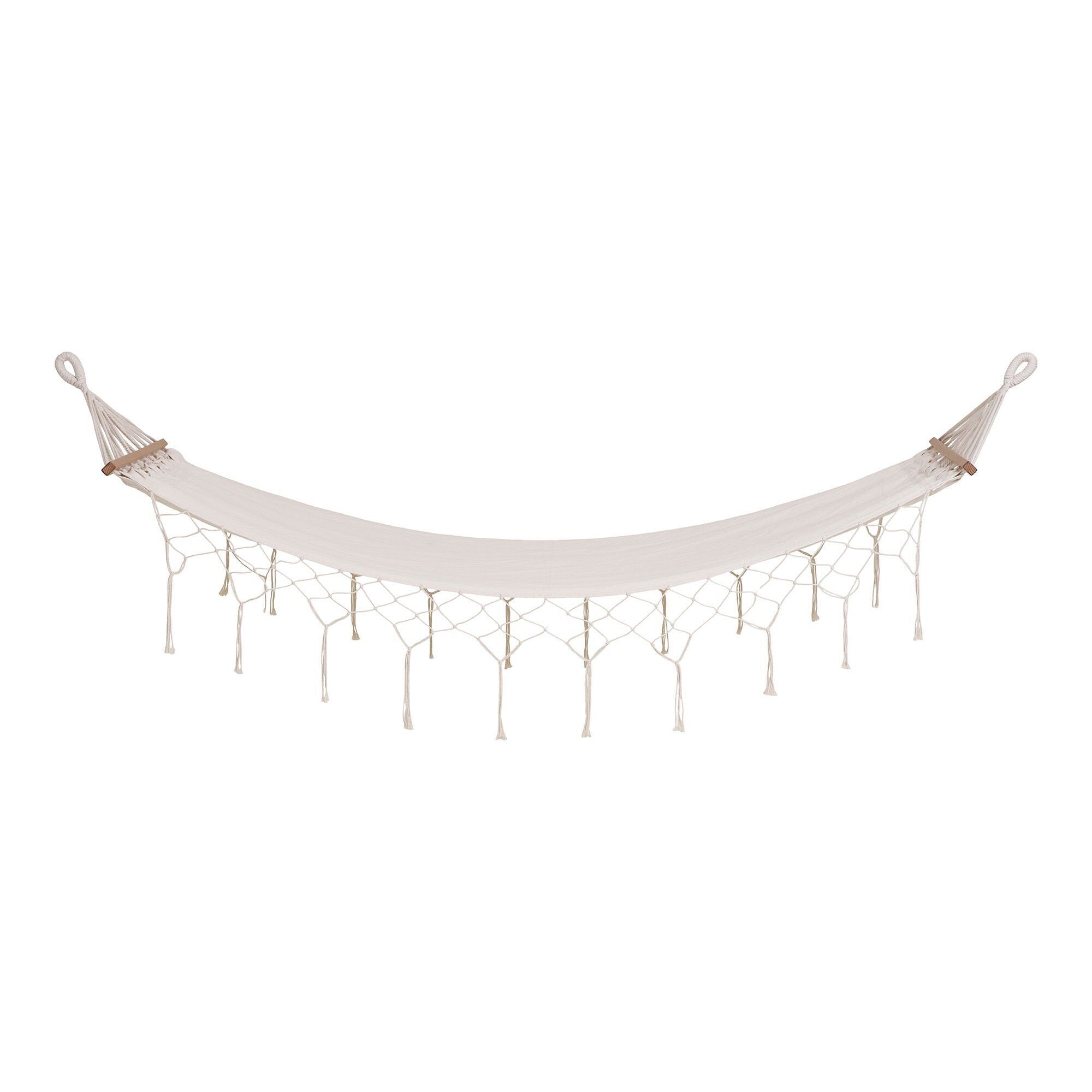 Edessa Hammock - Hammock, polyester/cotton, larch, off white