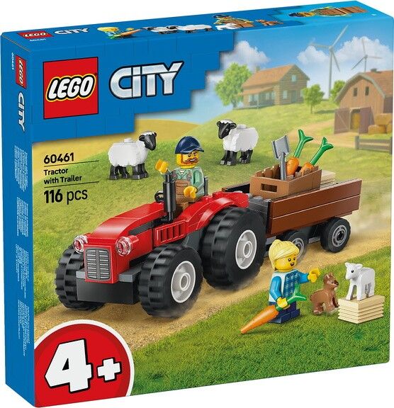 LEGO 60461 - City Sheep Tractor & Trailer