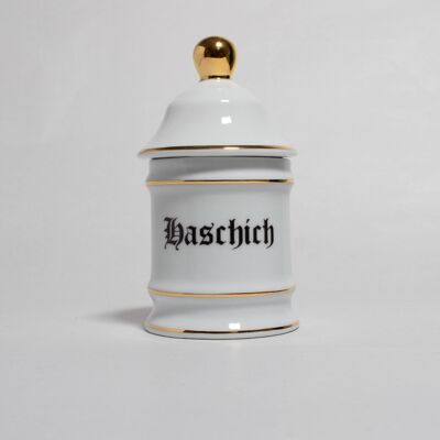 Piccolo vaso da farmacia per hashish