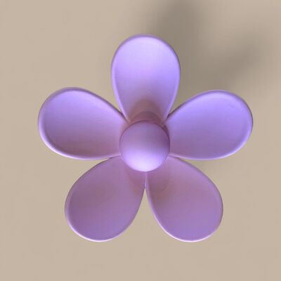 Pasador de pelo flor GRANDE - Lila