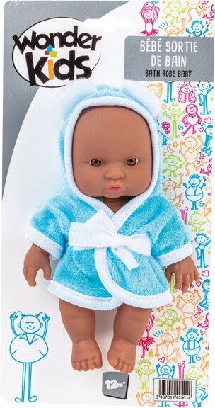 Baby Doll 16 cm con accappatoio - Modello scelto a caso