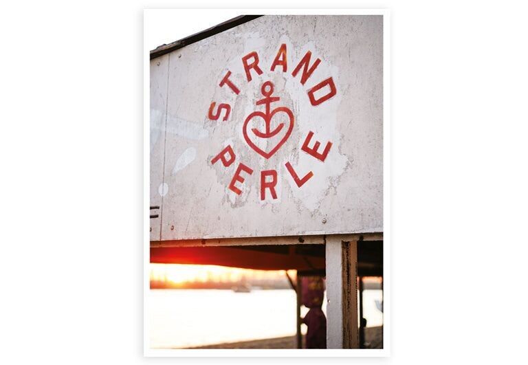 Perla de la playa de Hamburgo | tarjeta postal