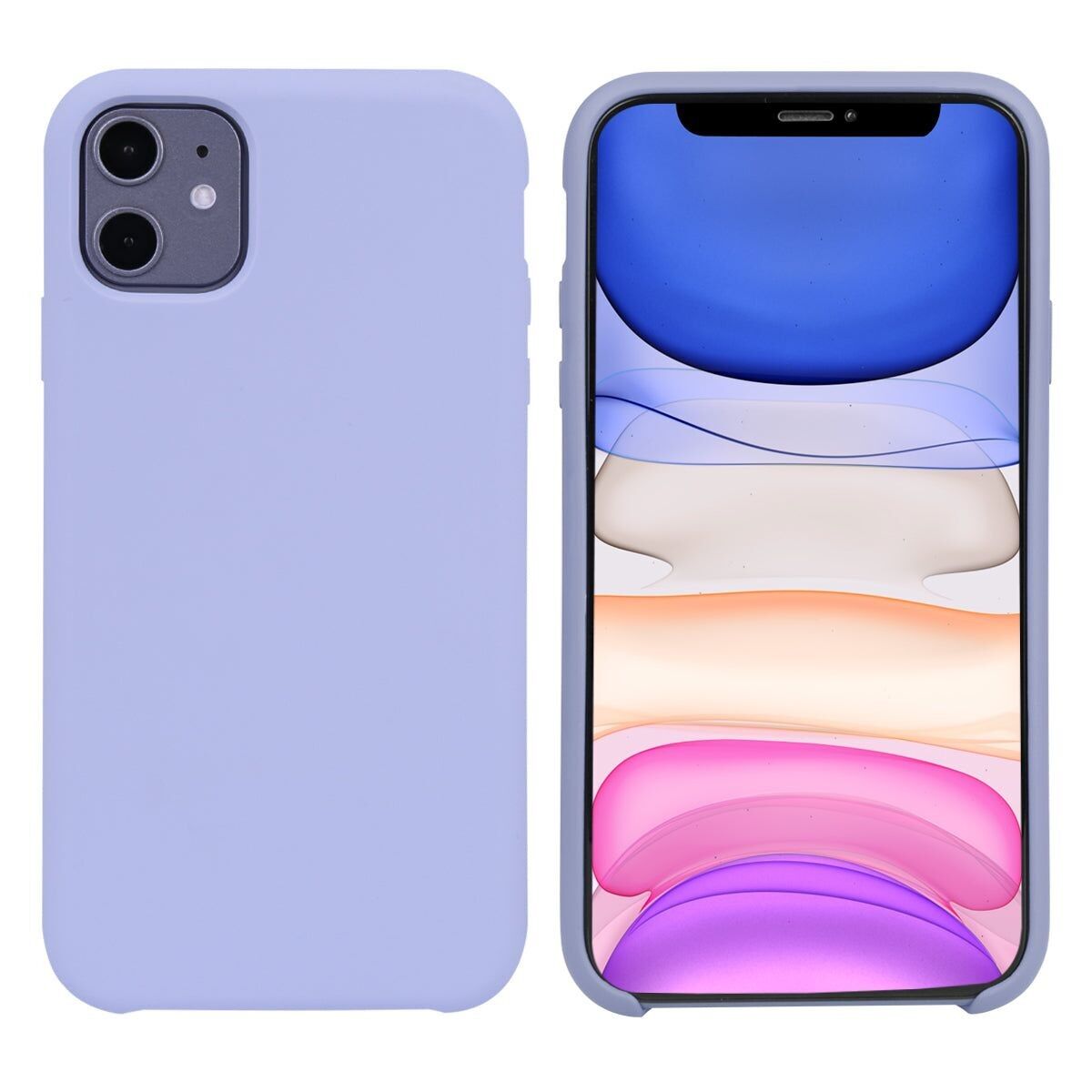 CUSTODIA IPHONE 11 IN SILICONE RIGIDA