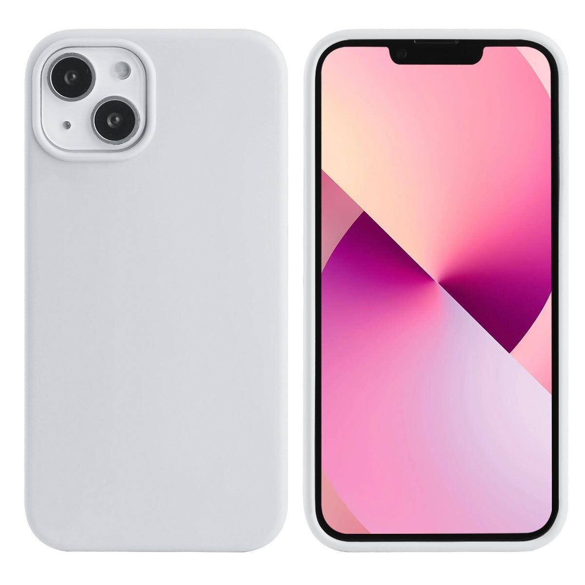 CUSTODIA IPHONE 13 IN SILICONE RIGIDO