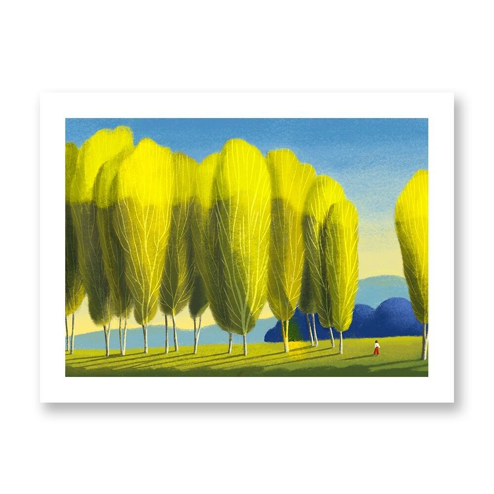 Primavera gialla - Poster d'arte