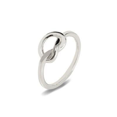 Silver ring knot 3x21.7mm