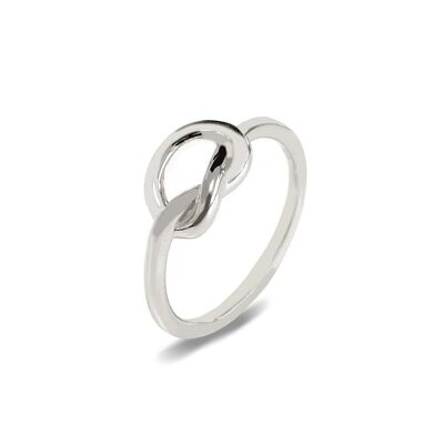 Bague argent noeud 3x21.7mm