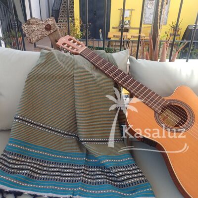 Fouta Playa Gypsy Teal 100% cotone