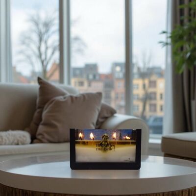 Bougie parfumée, Escapade à Bruxelles - Souvenirs de voyage (850 gr cire végan)