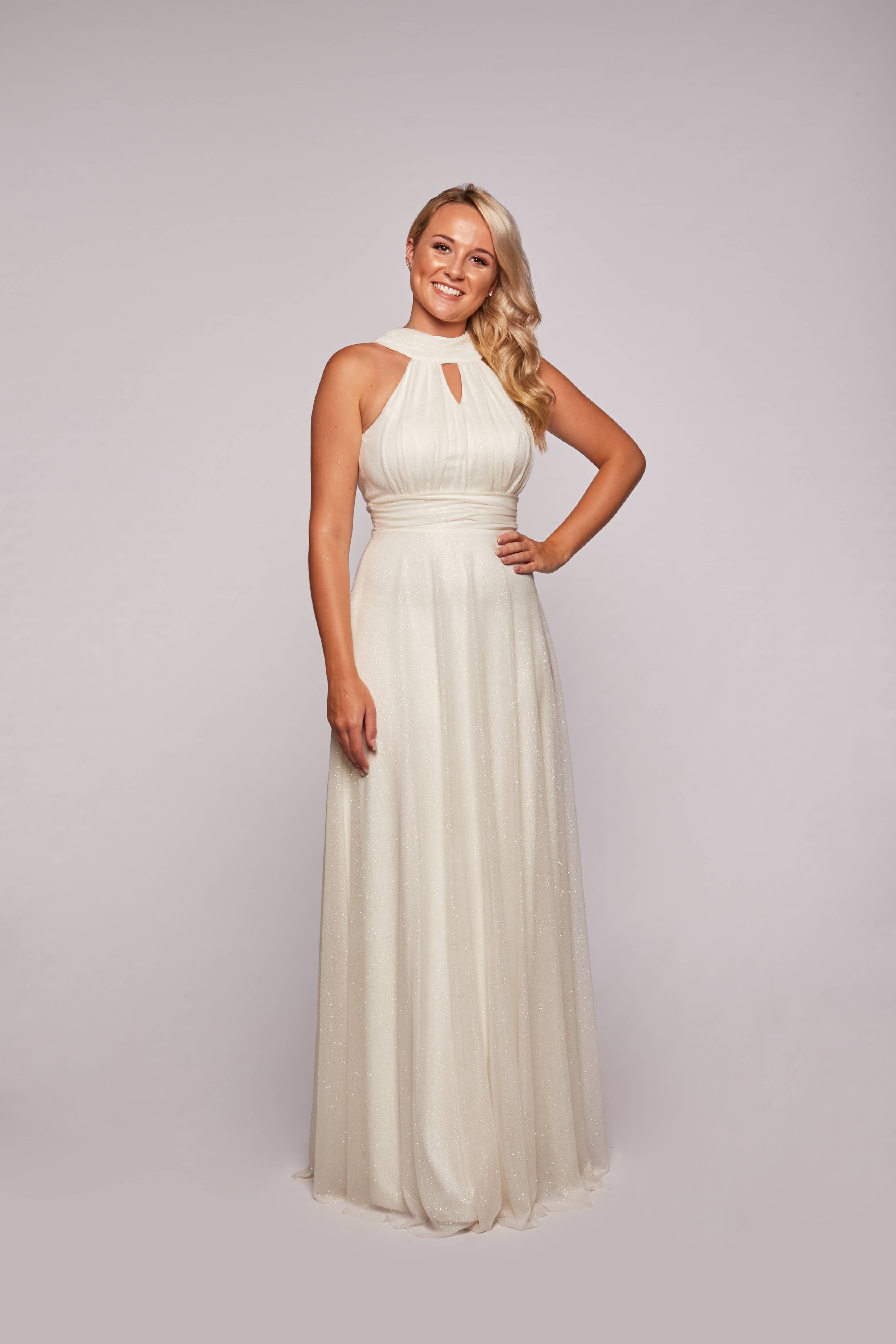 Amara Ivory con glitter argento - SCORTE FINALI