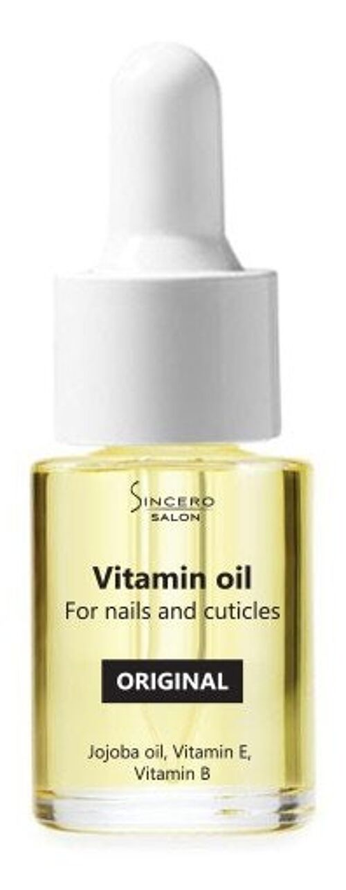 Vitamin nail oil  Original SINCERO SALON, 10 ml NEW