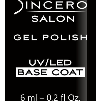 Vernis gel Base Coat SINCERO SALON, 6ml